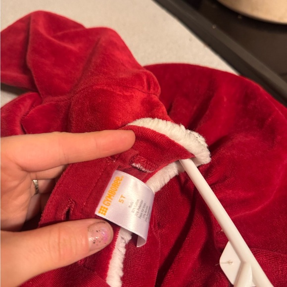 GYMBOREE holiday velvet dress size 5 toddler - Picture 8 of 8